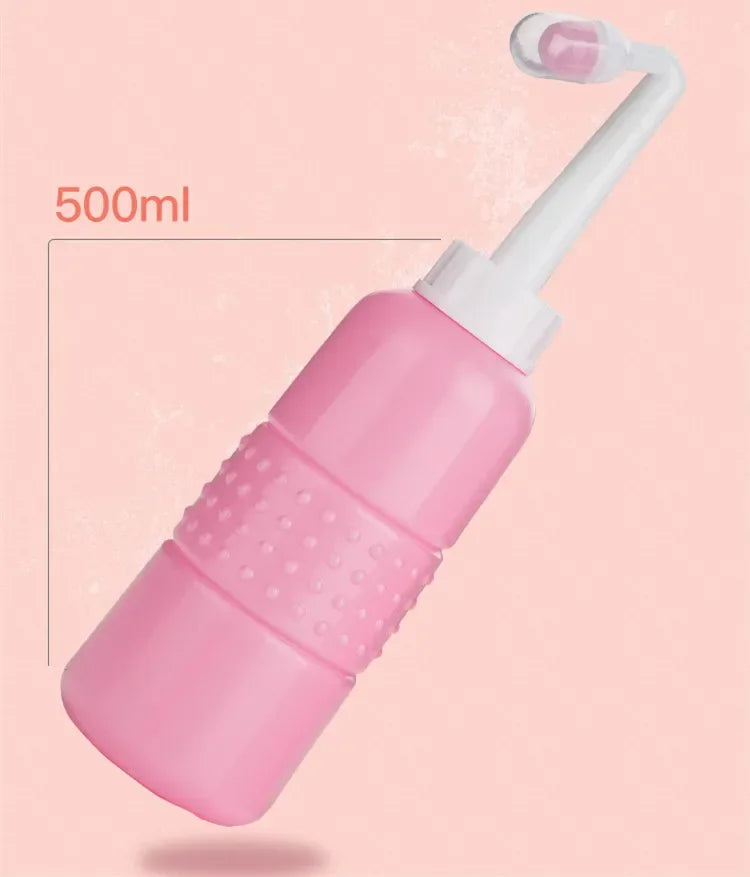 Baby Showers Portable Hand Held Bidet Sprayer Maternity Washer for Perineal Recovery Cleansing After Birth Hygiene Bottle